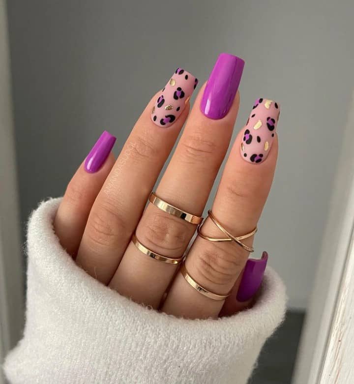 purple nails ideas