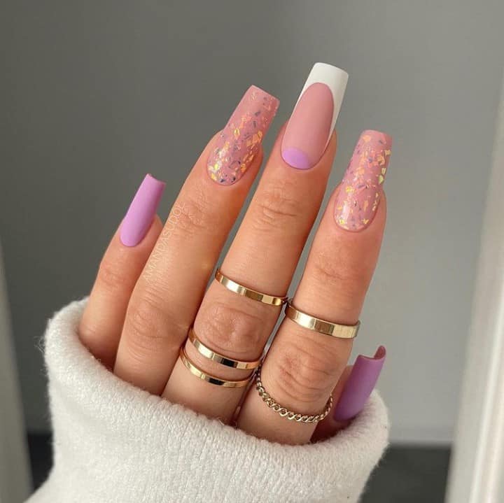 purple nails ideas