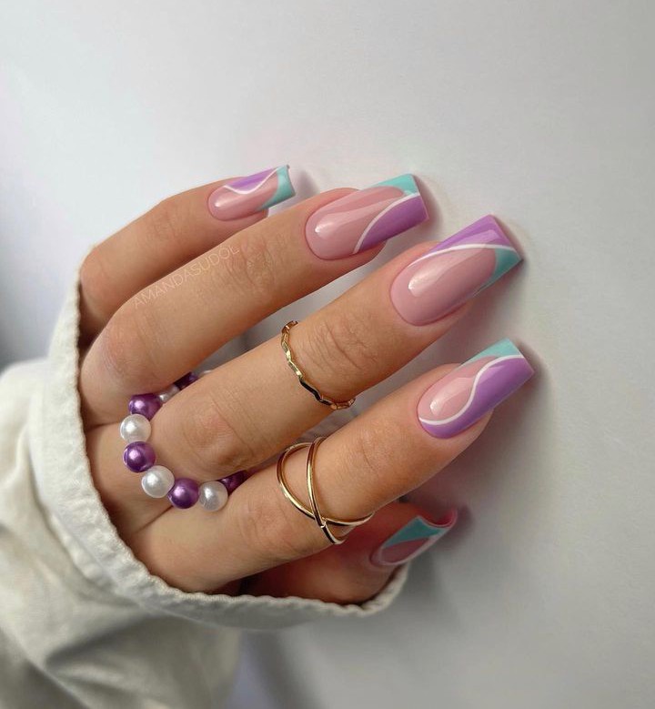 purple nails ideas