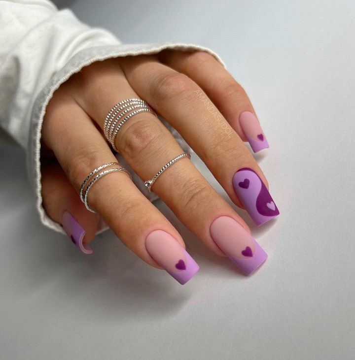 purple nails ideas