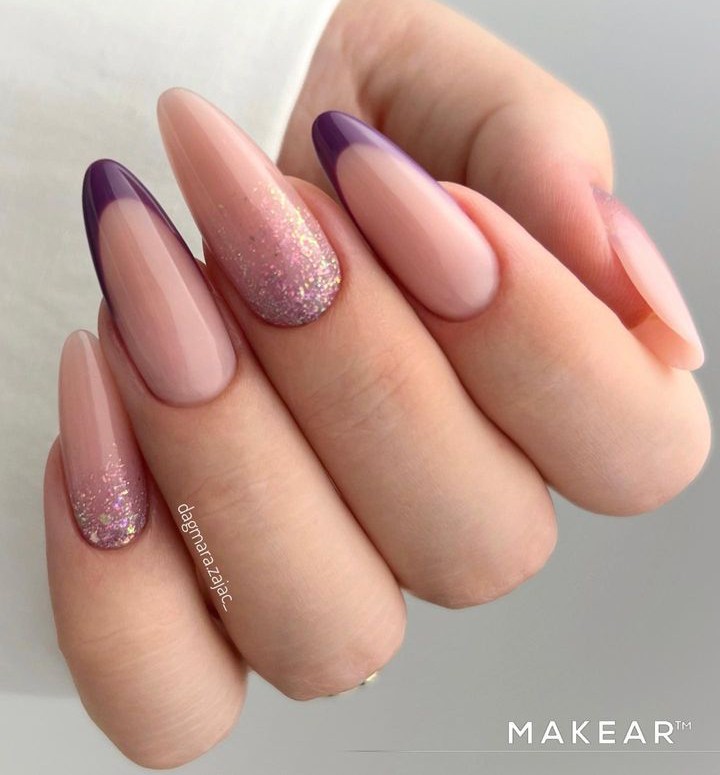 purple nails ideas