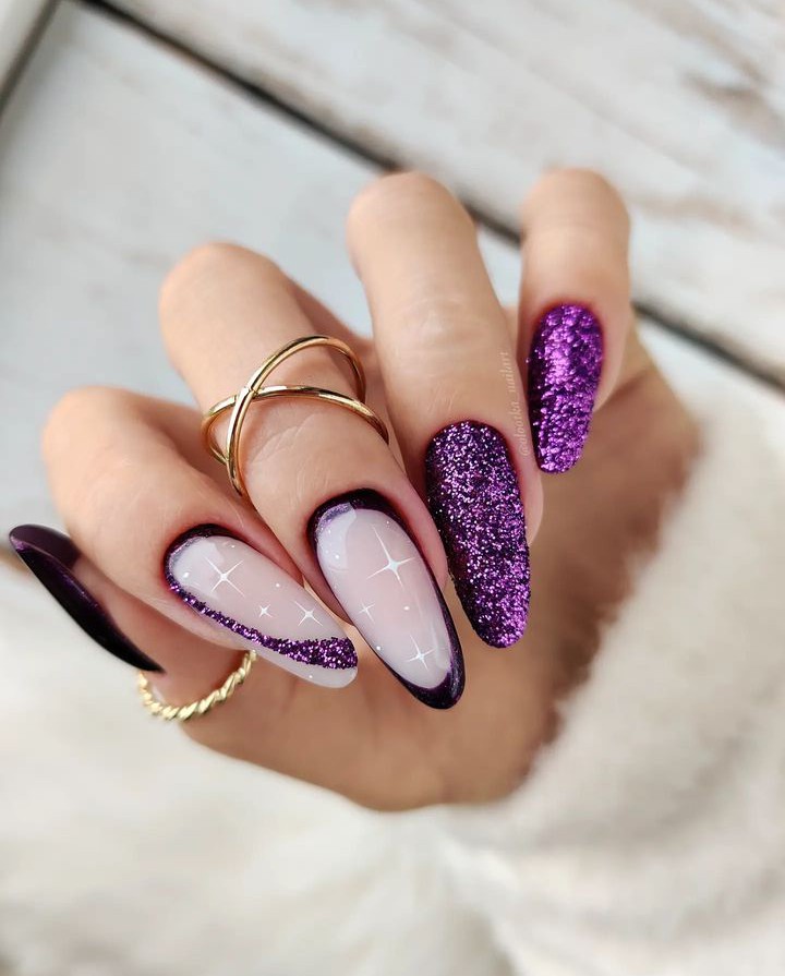 purple nails ideas