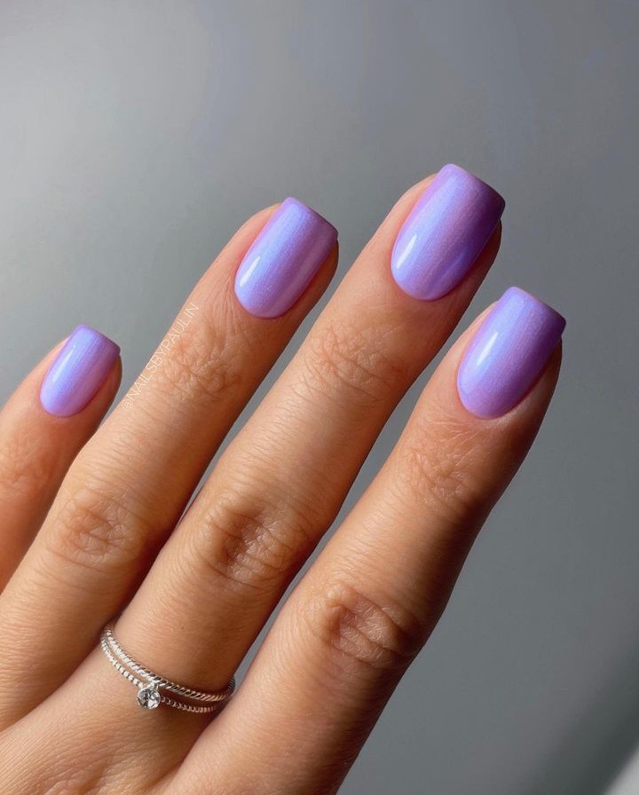 purple nails design