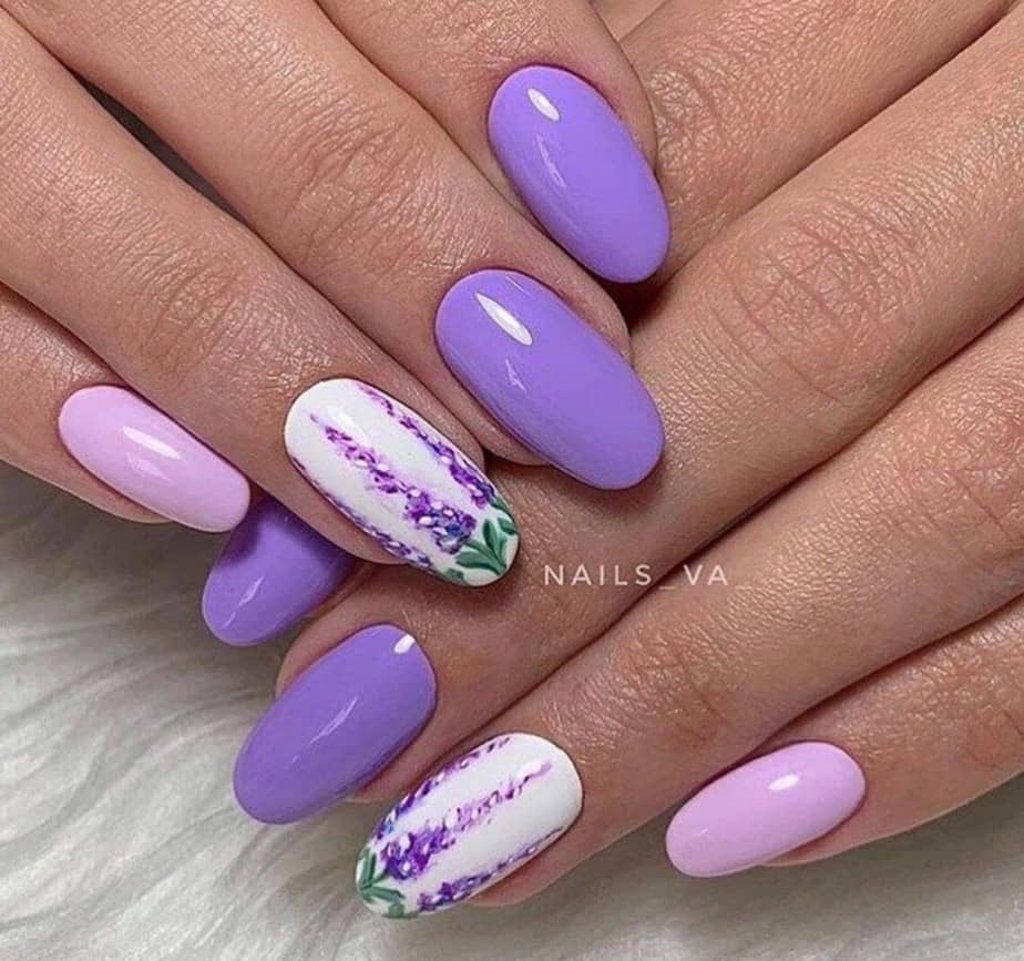 purple nails ideas