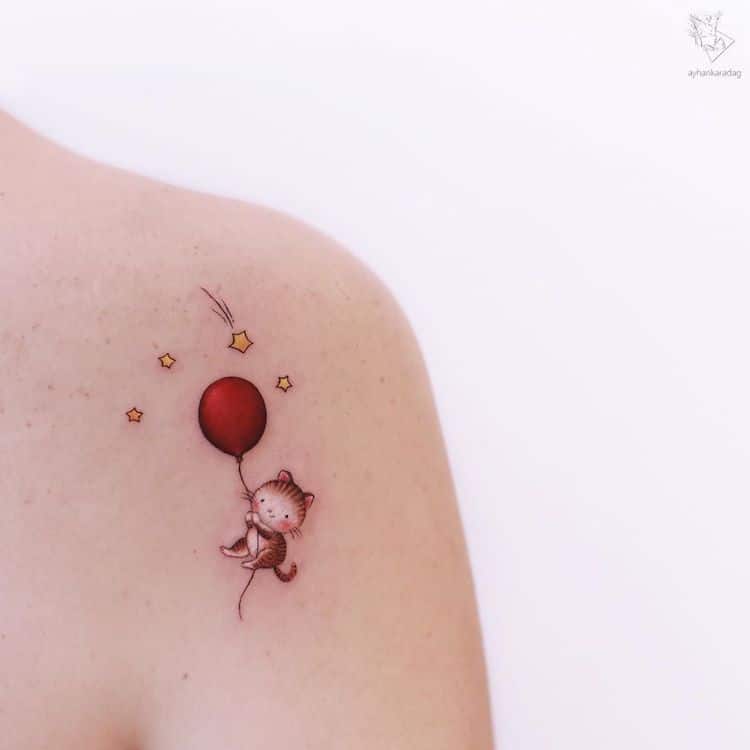 Cute Tattoos by Ayhan Karadag