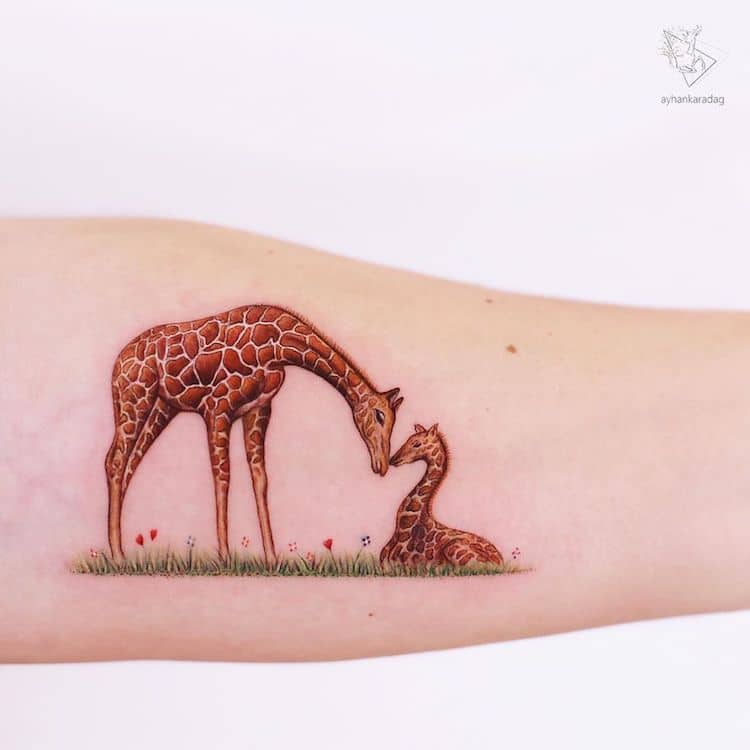 Cute Tattoos by Ayhan Karadag