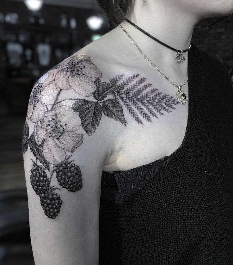 Dotwork Tattoos by Annita Maslov