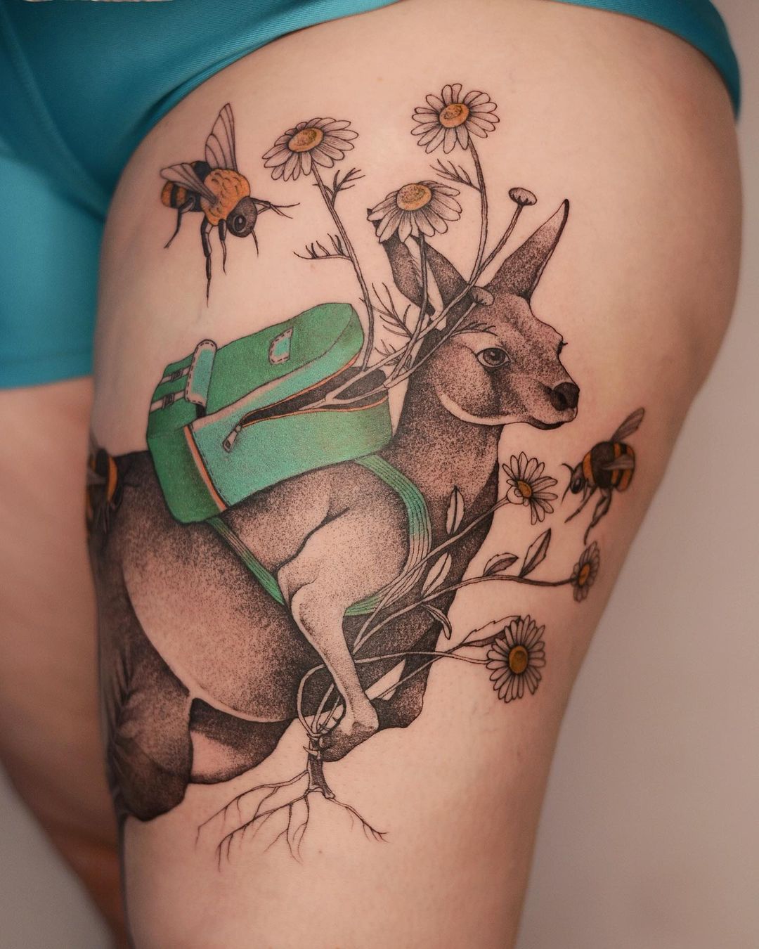 Nature-Inspired Tattoo Art by Dzo Lamka