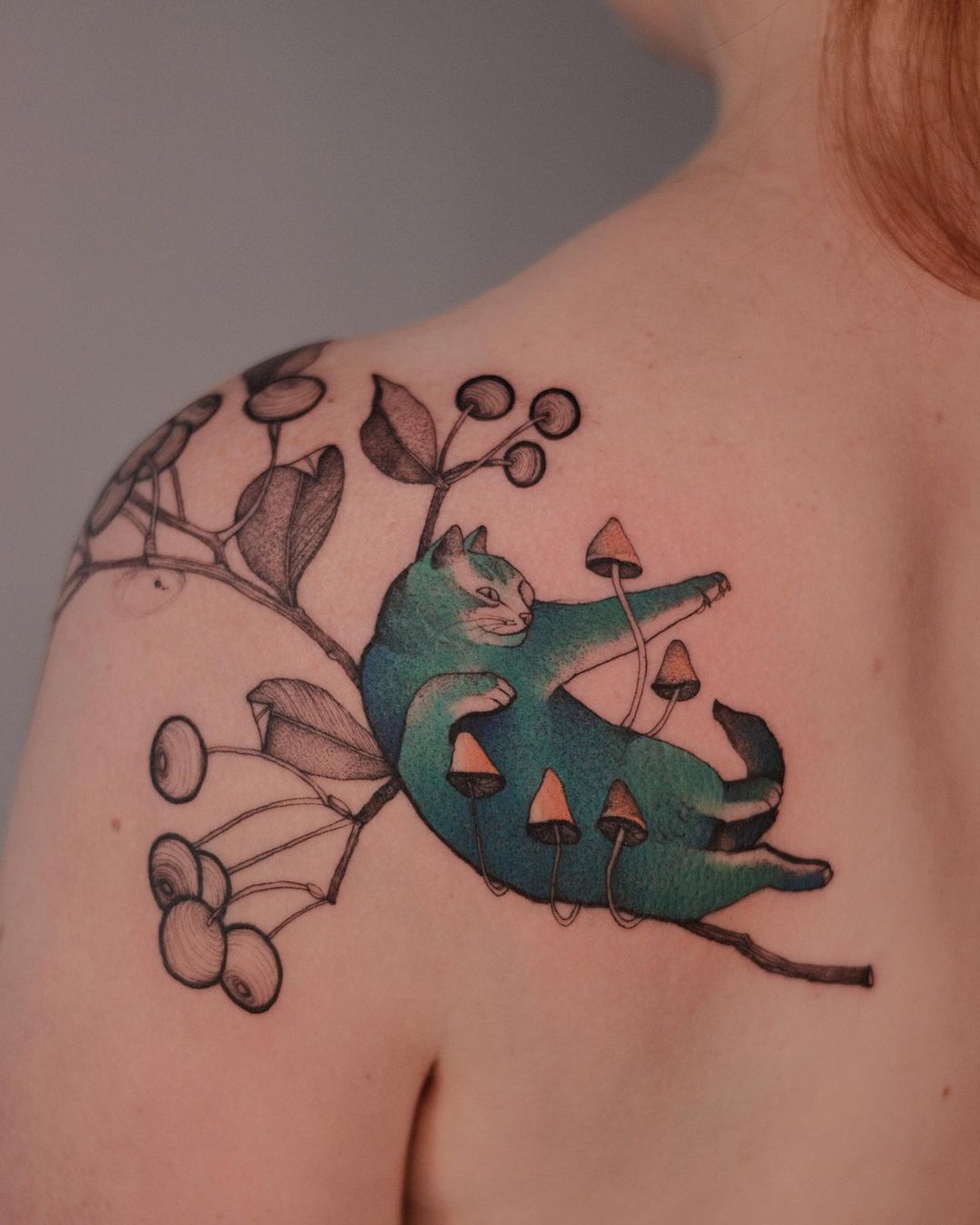 Nature-Inspired Tattoo Art by Dzo Lamka