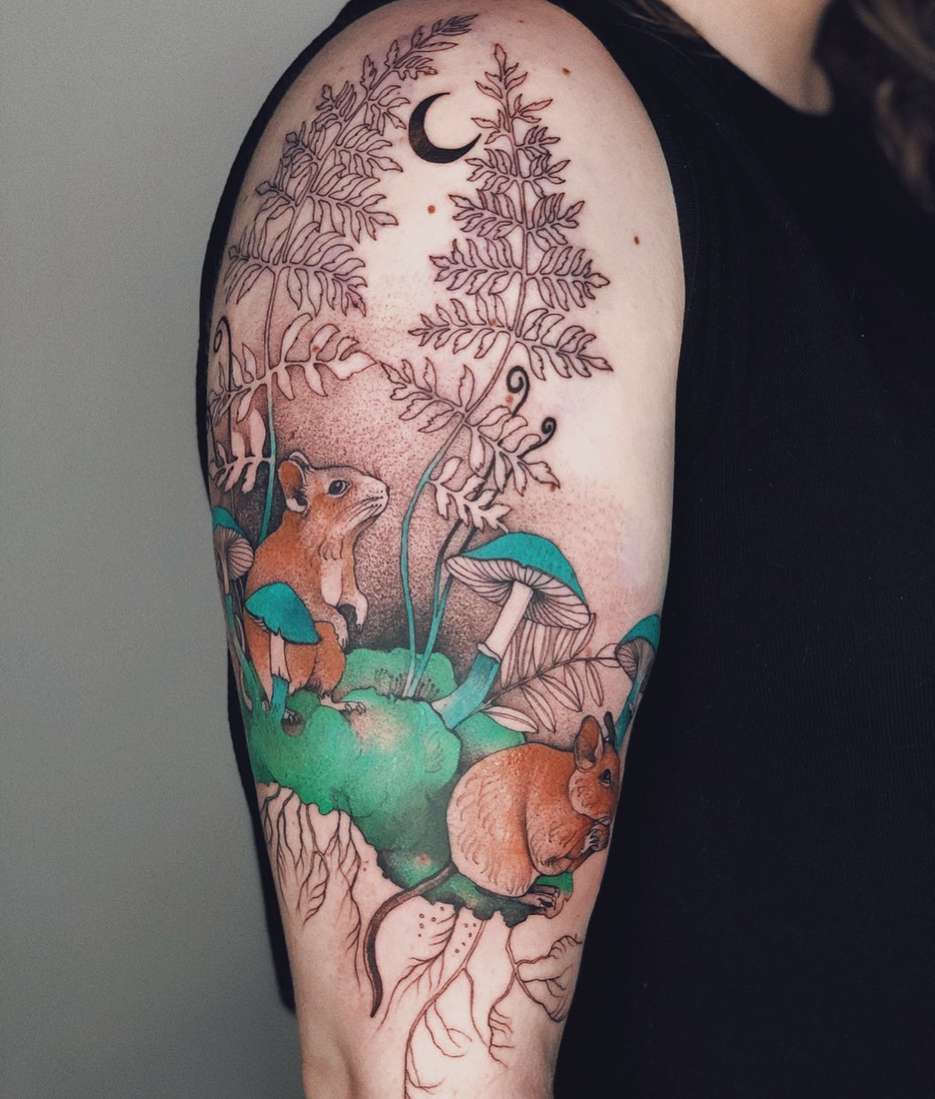 Nature-Inspired Tattoo Art by Dzo Lamka