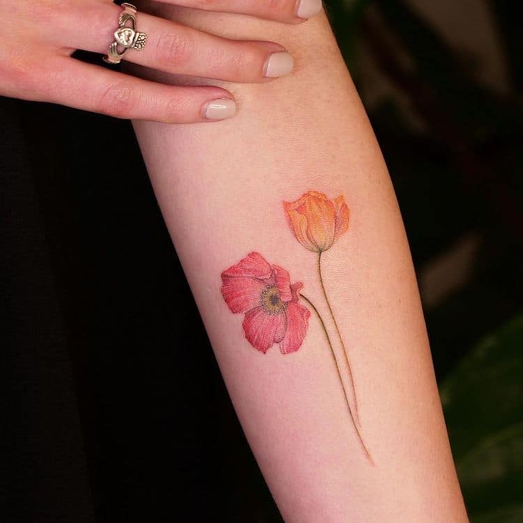 Romantic Tattoo Designs by Eva Krbdk