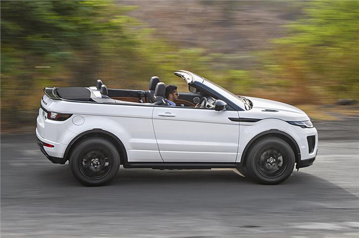 2018 Range Rover Evoque Convertible review, test drive - Introduction |  Autocar India