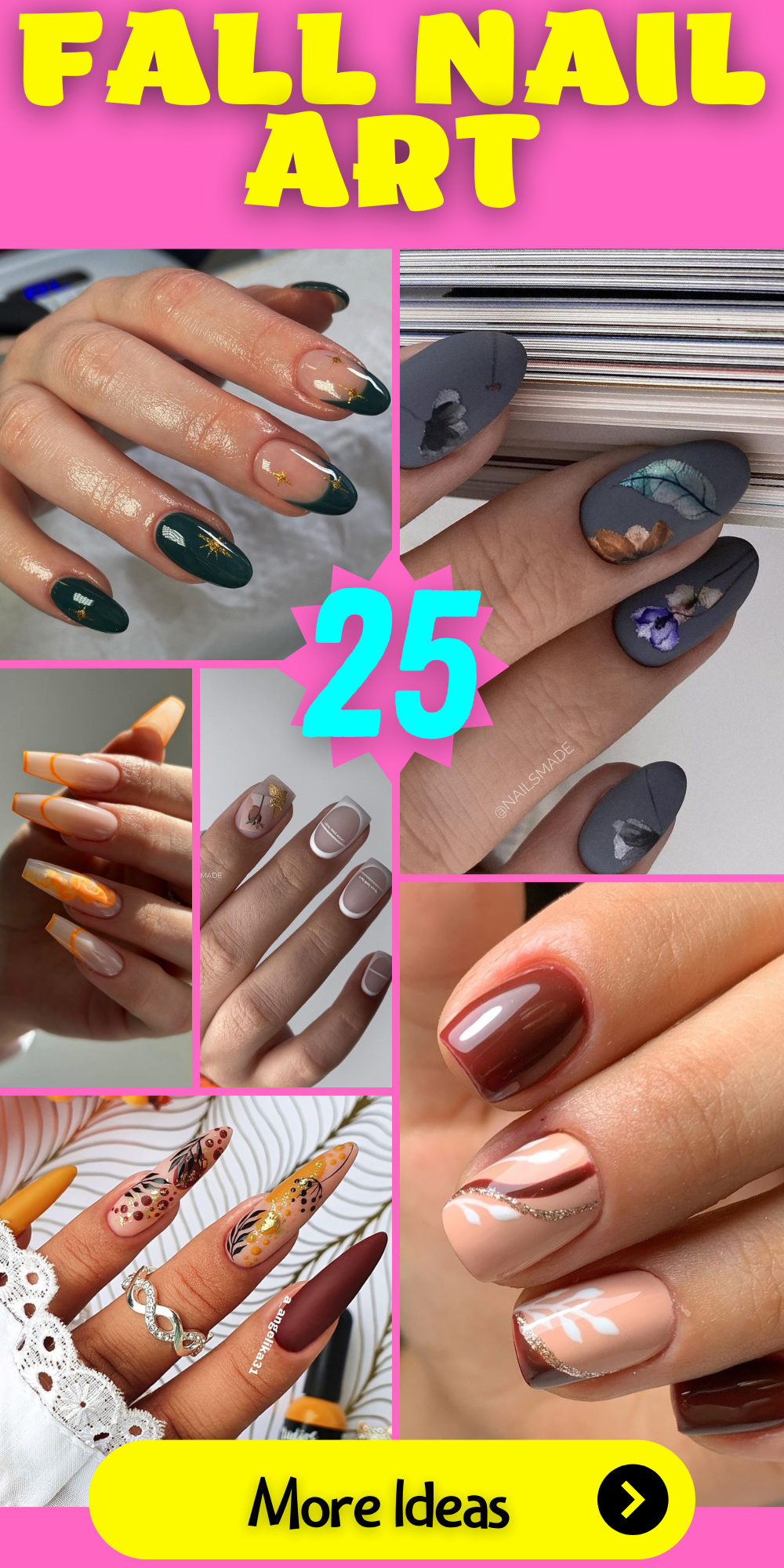 25 Creative Fall Nail Art Designs to Celebrate the Season