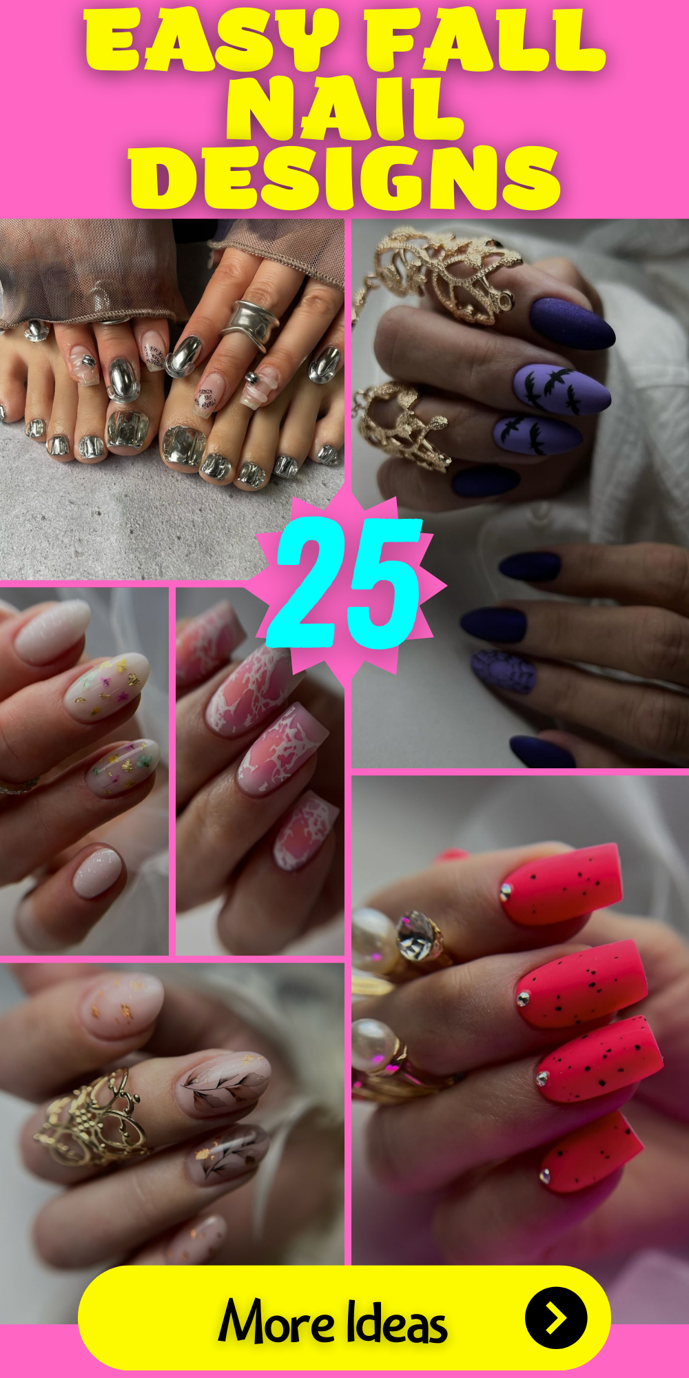 Easy Fall Nail Designs: 25 Stunning Ideas to Try This Season