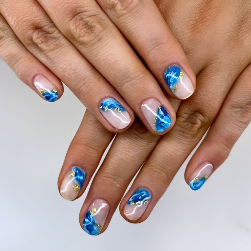 Dive into Style: 29 Ocean Nails Ideas for a Sea-Inspired Manicure