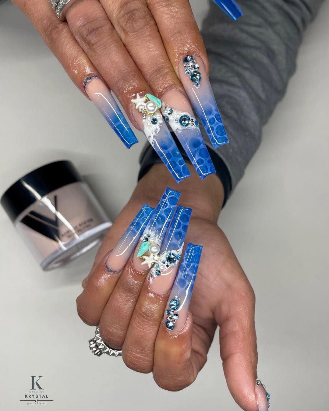 Dive into Style: 29 Ocean Nails Ideas for a Sea-Inspired Manicure