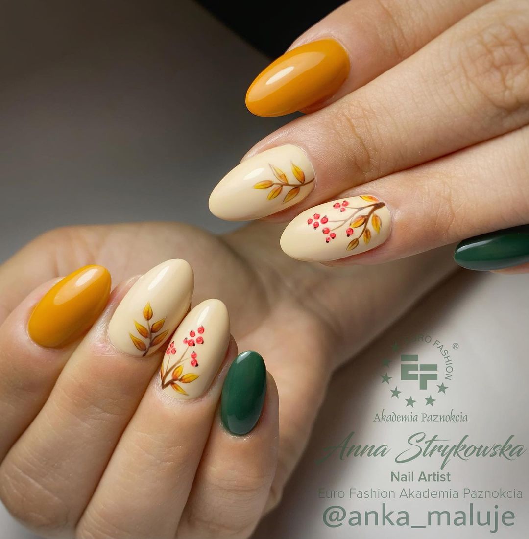 Fall Leaf Nail Designs: 27 Gorgeous Ideas for Your Autumn Look