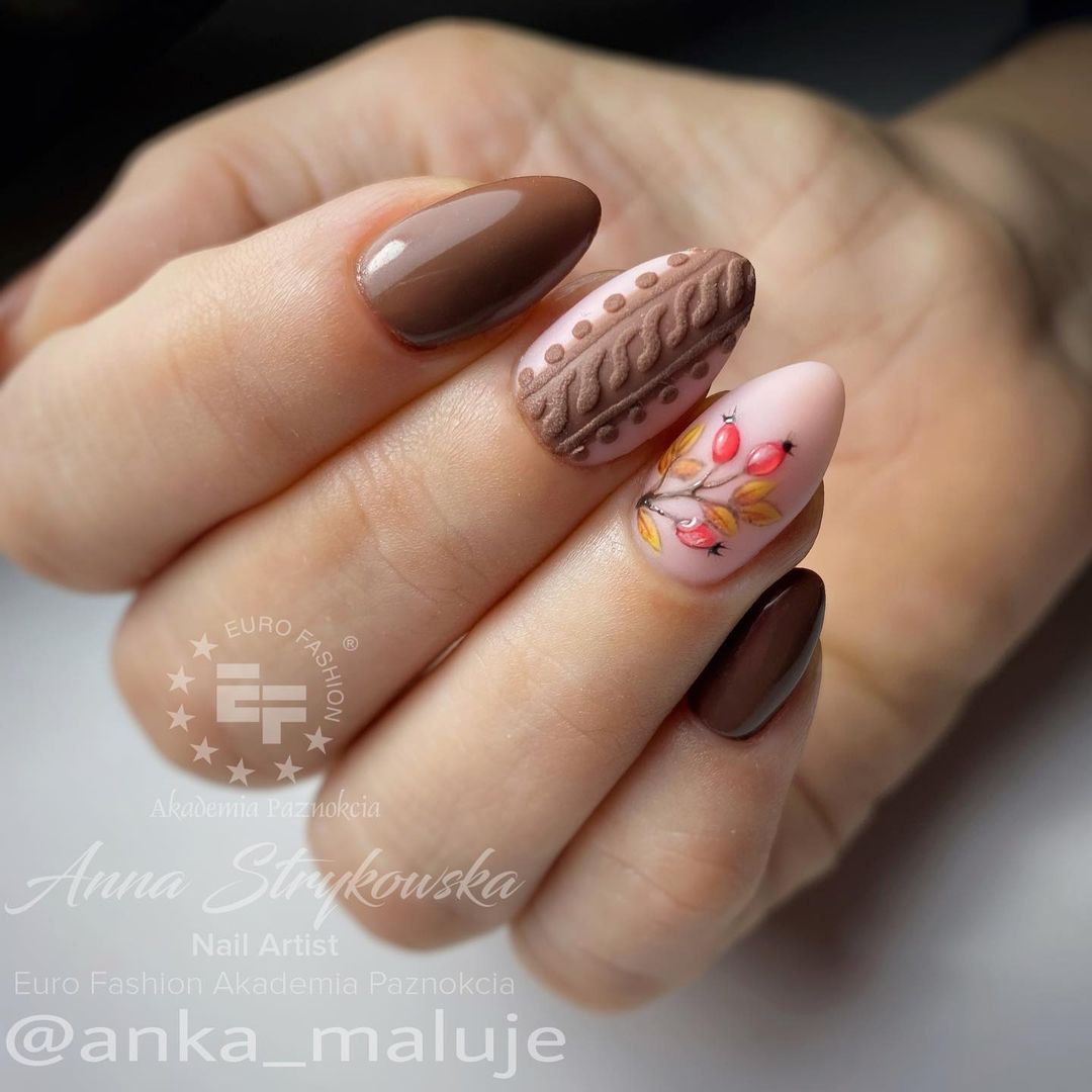 Fall Leaf Nail Designs: 27 Gorgeous Ideas for Your Autumn Look