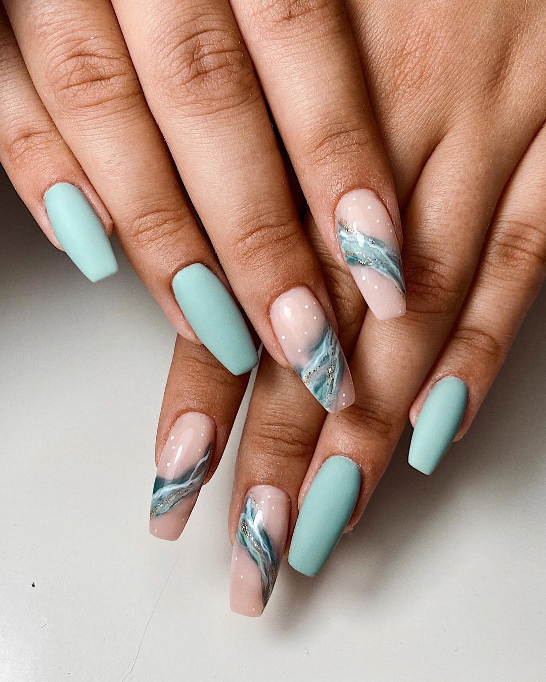 Dive into Style: 29 Ocean Nails Ideas for a Sea-Inspired Manicure