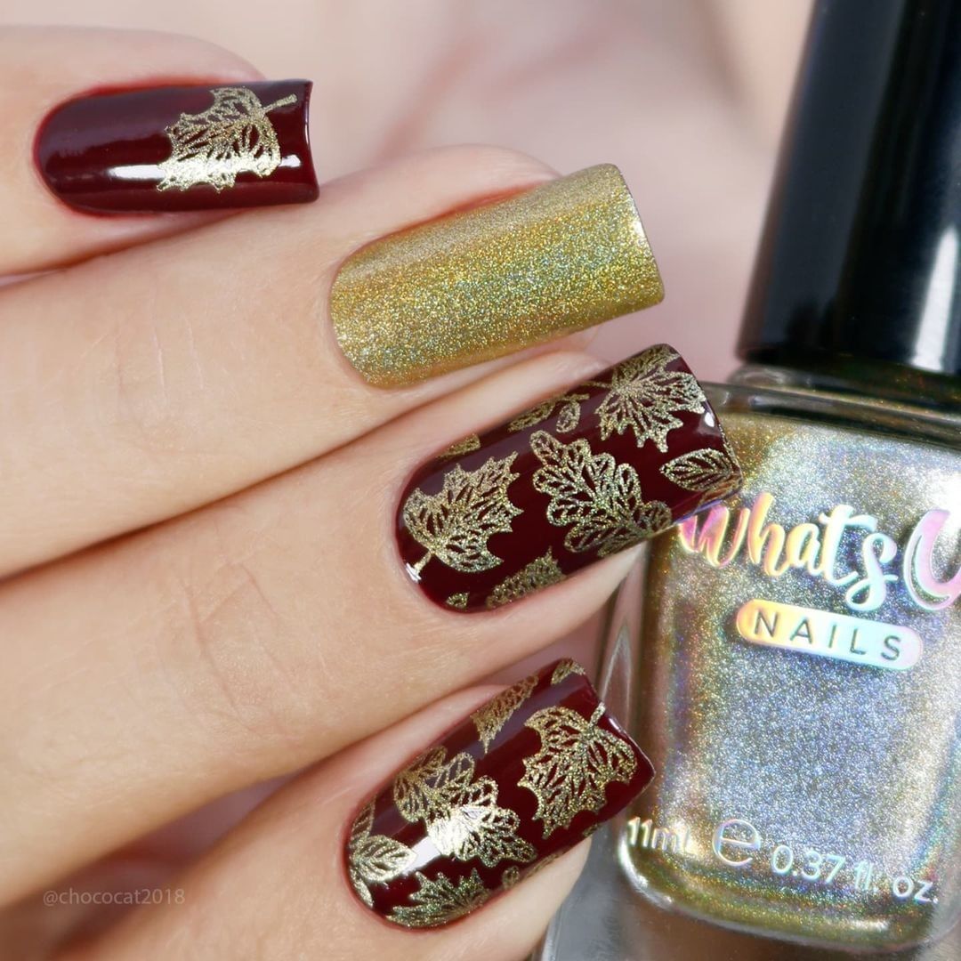 Fall Leaf Nail Designs: 27 Gorgeous Ideas for Your Autumn Look