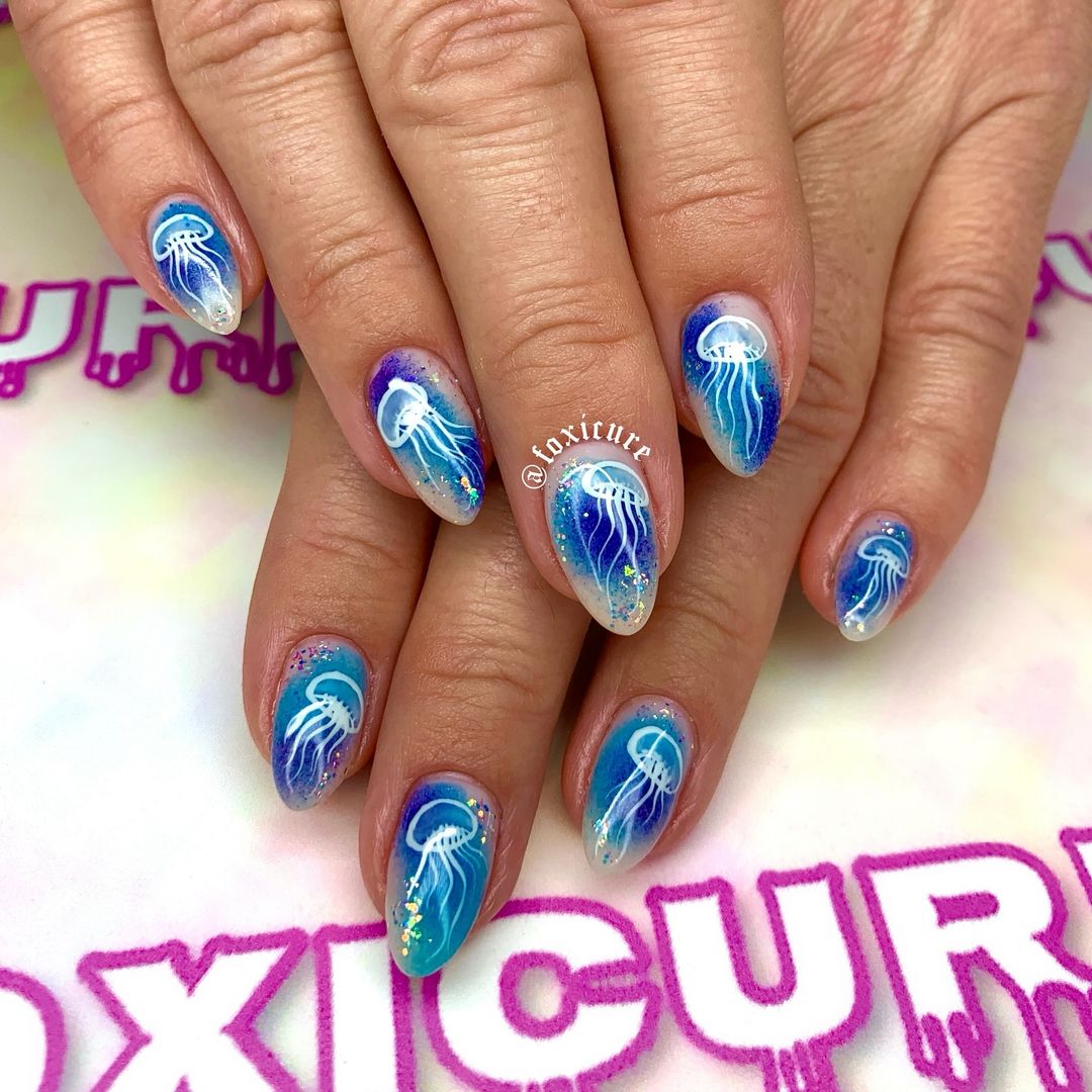 Dive into Style: 29 Ocean Nails Ideas for a Sea-Inspired Manicure