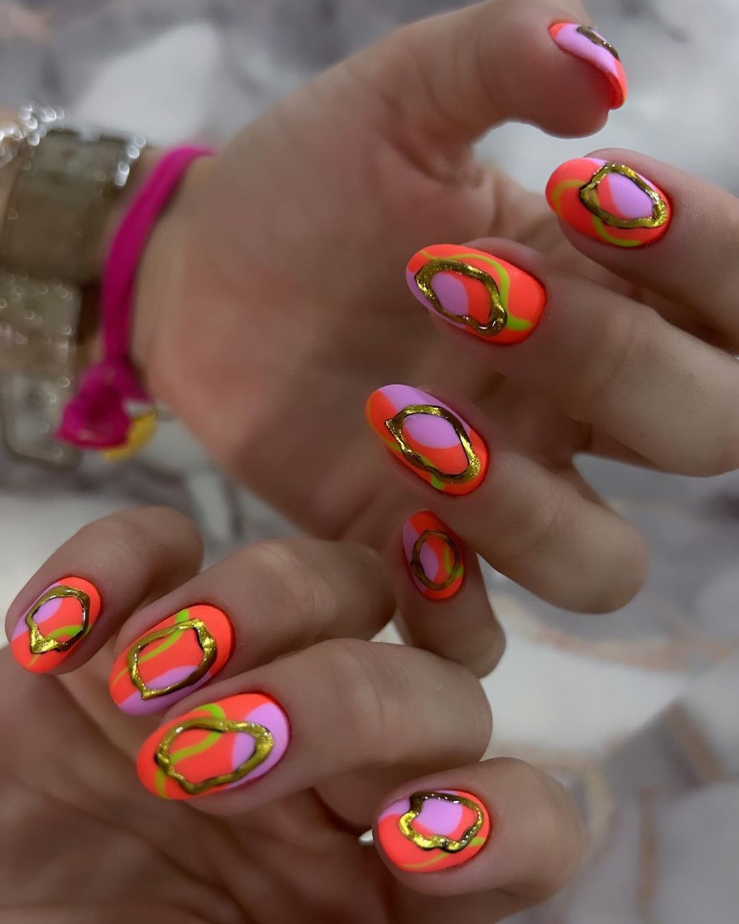 Showcasing Stunning Summer Nails for Short Lengths