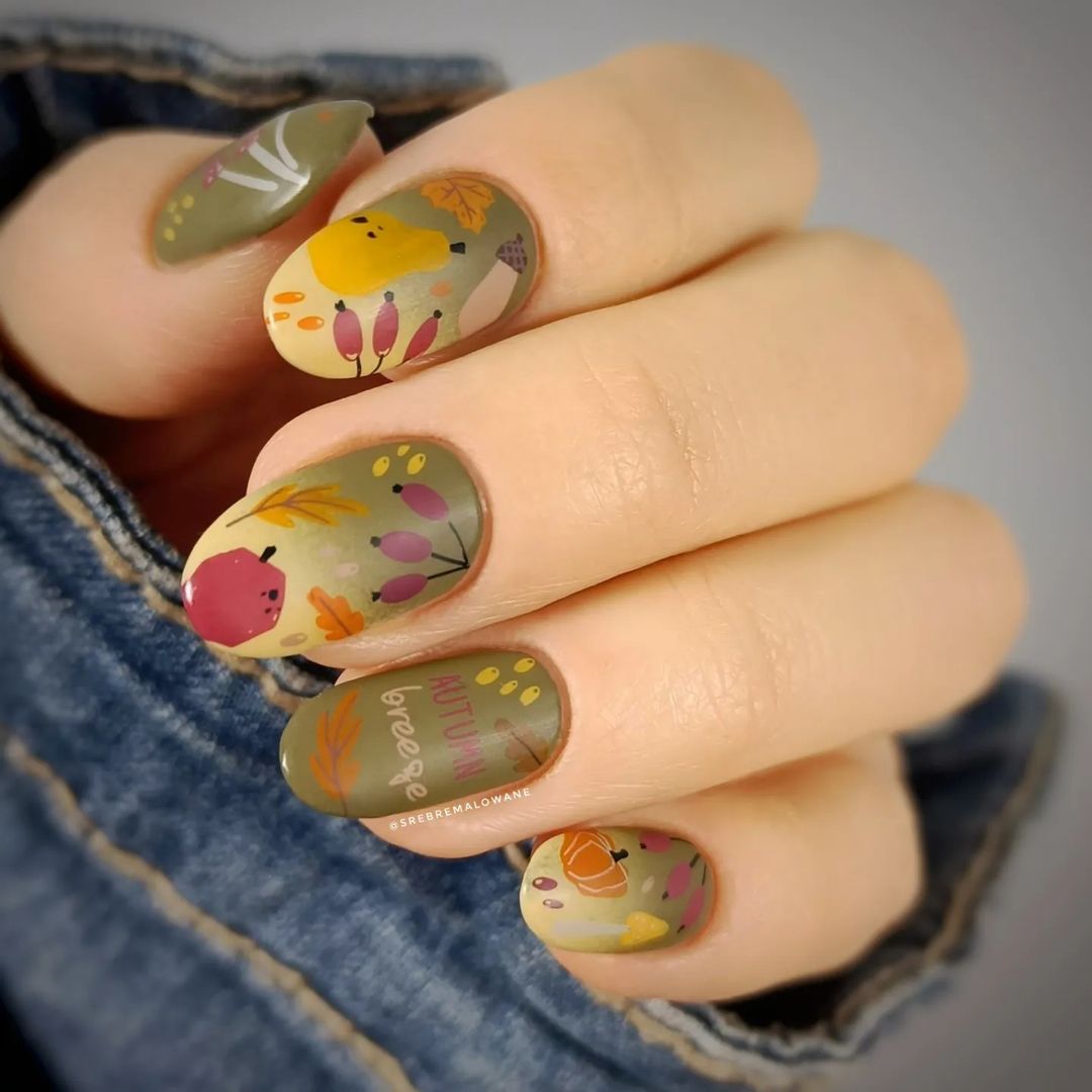 Fall Leaf Nail Designs: 27 Gorgeous Ideas for Your Autumn Look