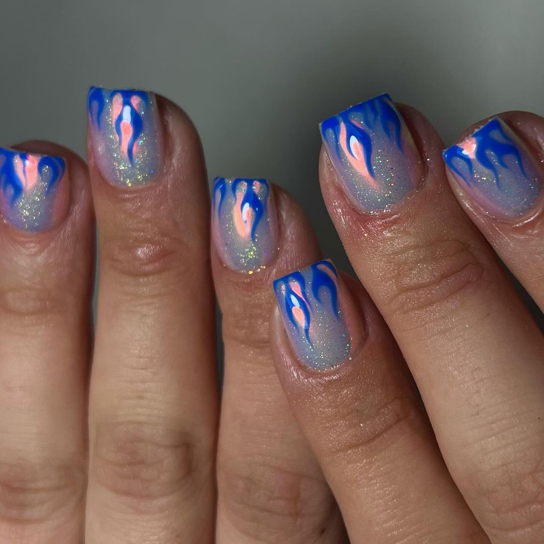 27 Stunning Blue and Silver Nails Ideas for Your Next Manicure