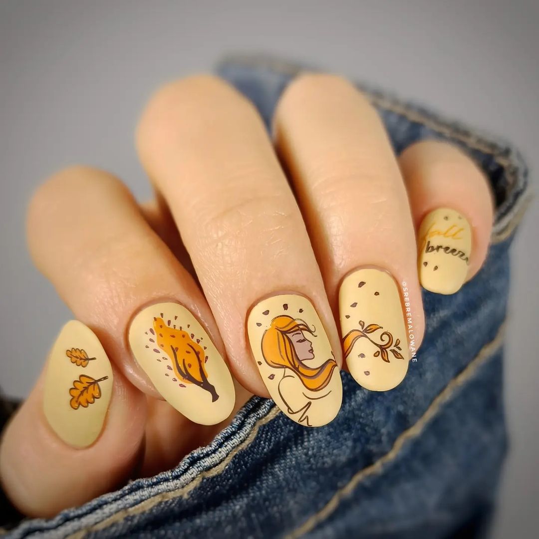 Fall Leaf Nail Designs: 27 Gorgeous Ideas for Your Autumn Look