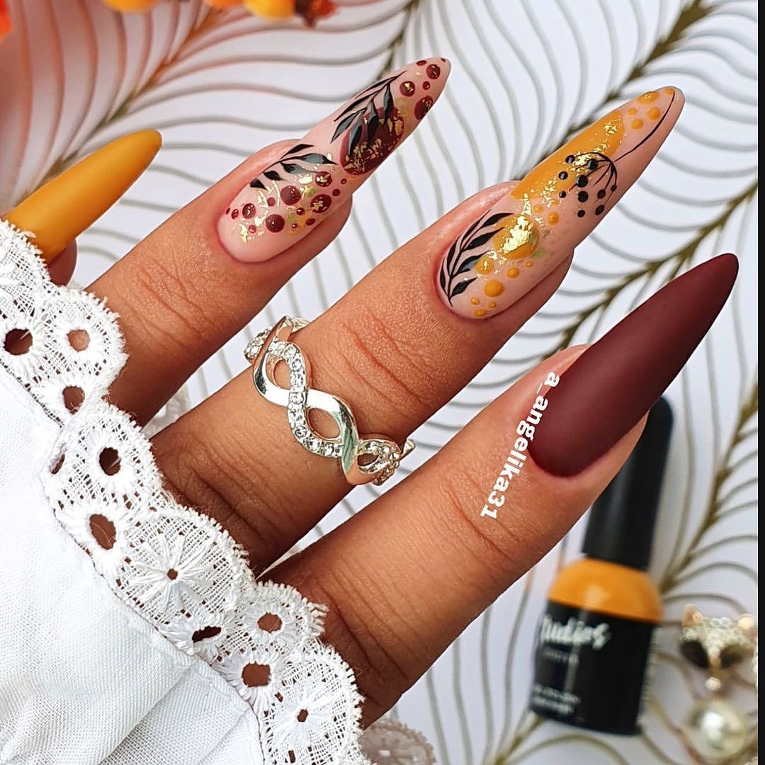 25 Creative Fall Nail Art Designs to Celebrate the Season