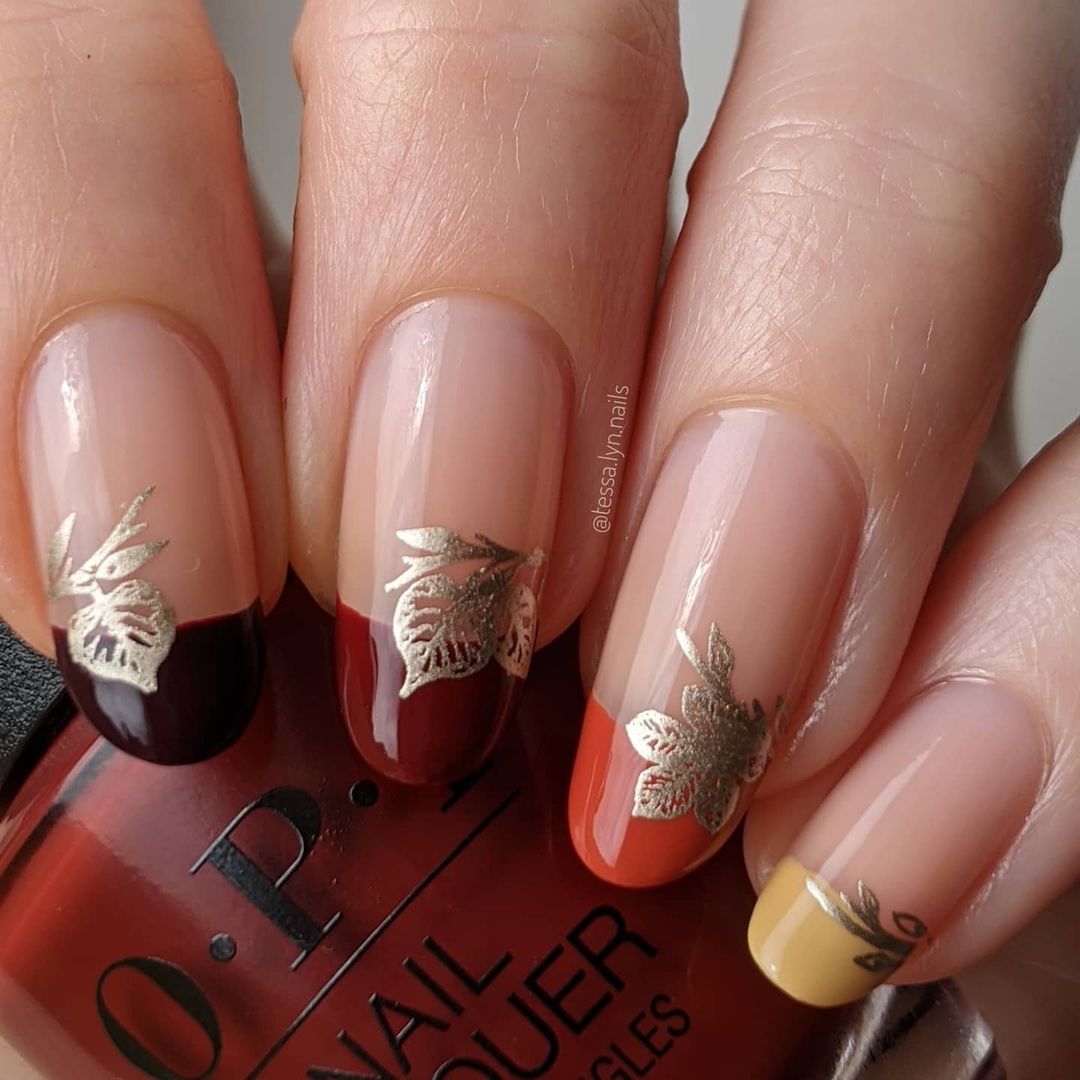 Fall Leaf Nail Designs: 27 Gorgeous Ideas for Your Autumn Look