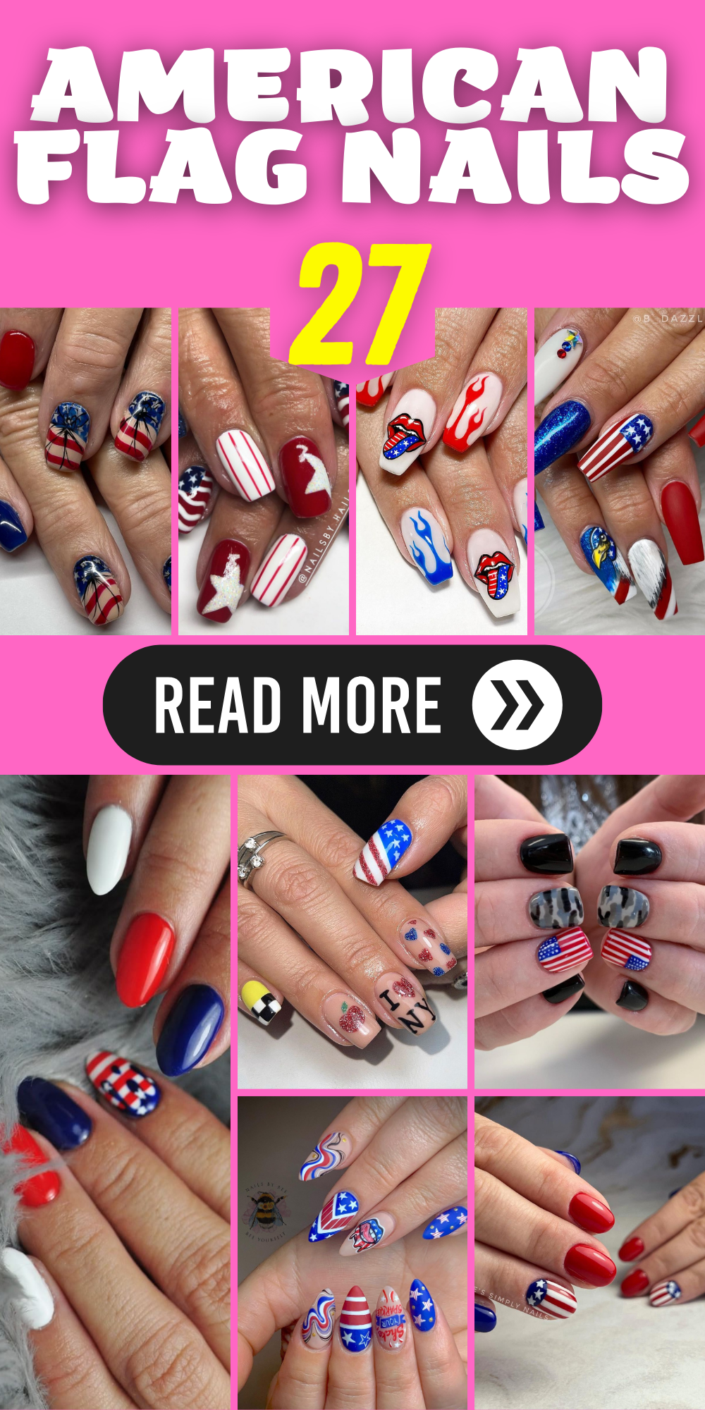 27 American Flag Nail Ideas: Patriotic Designs for Every Occasion