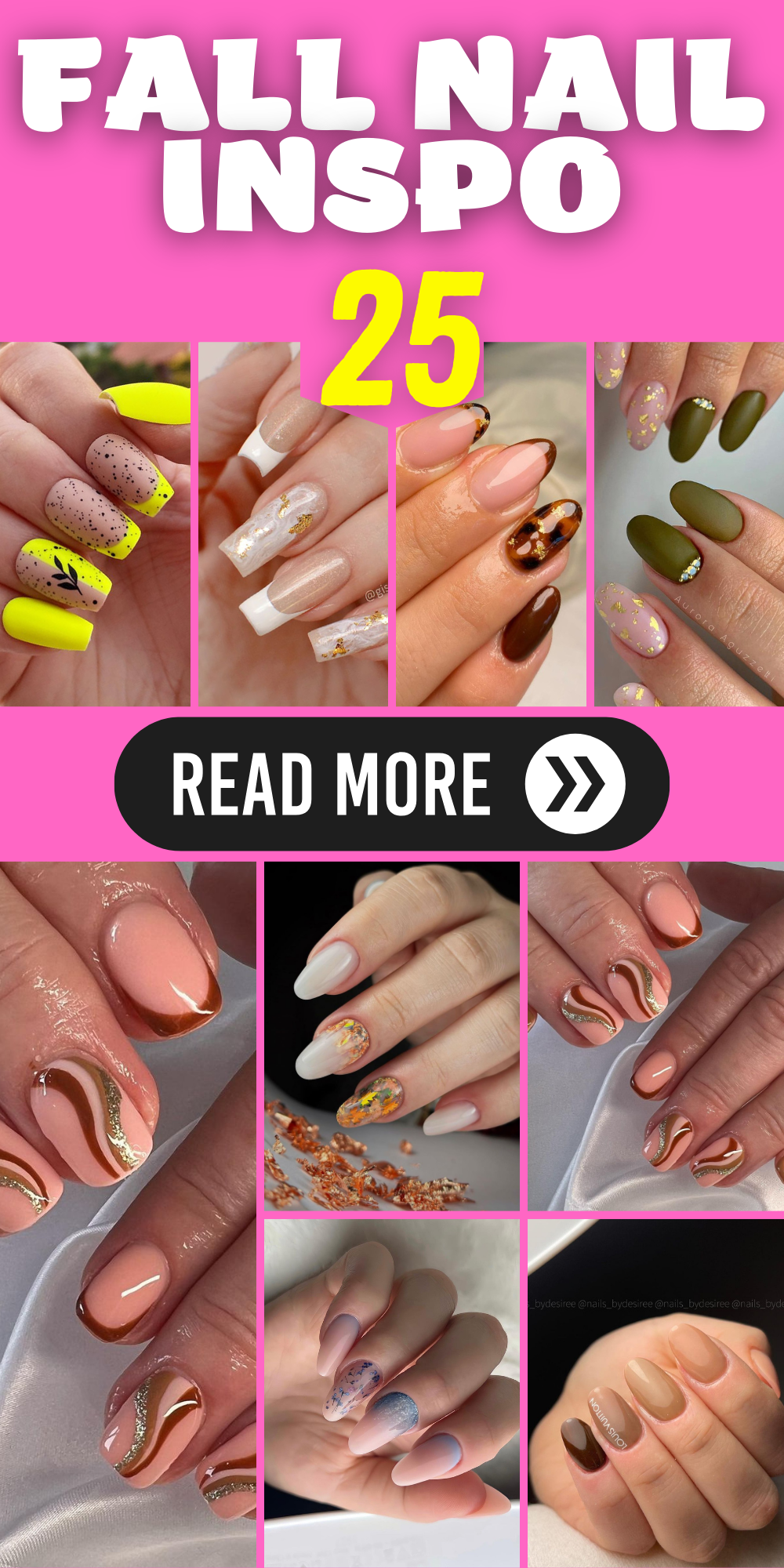 25 Unique Ideas for Fall Nail Inspo: Your Nails in the Spotlight