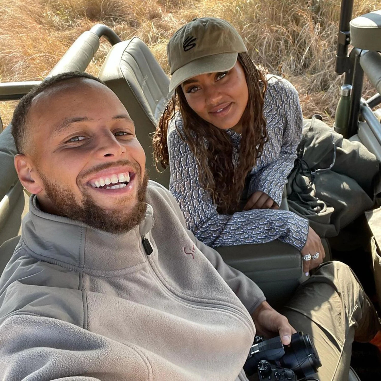 Steph and Ayesha Curry