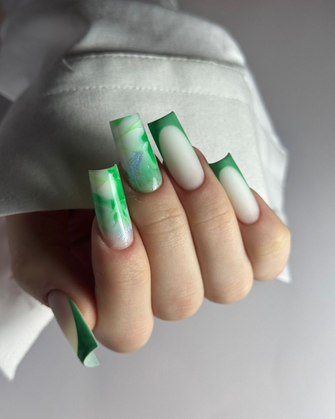 29 Ideas for Fall Green Nails