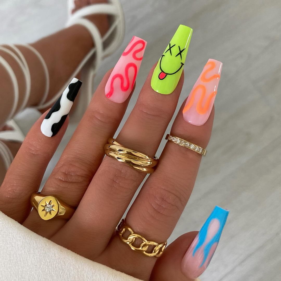 29 Neon Summer Nails: Shades & Designs to Brighten Your Look