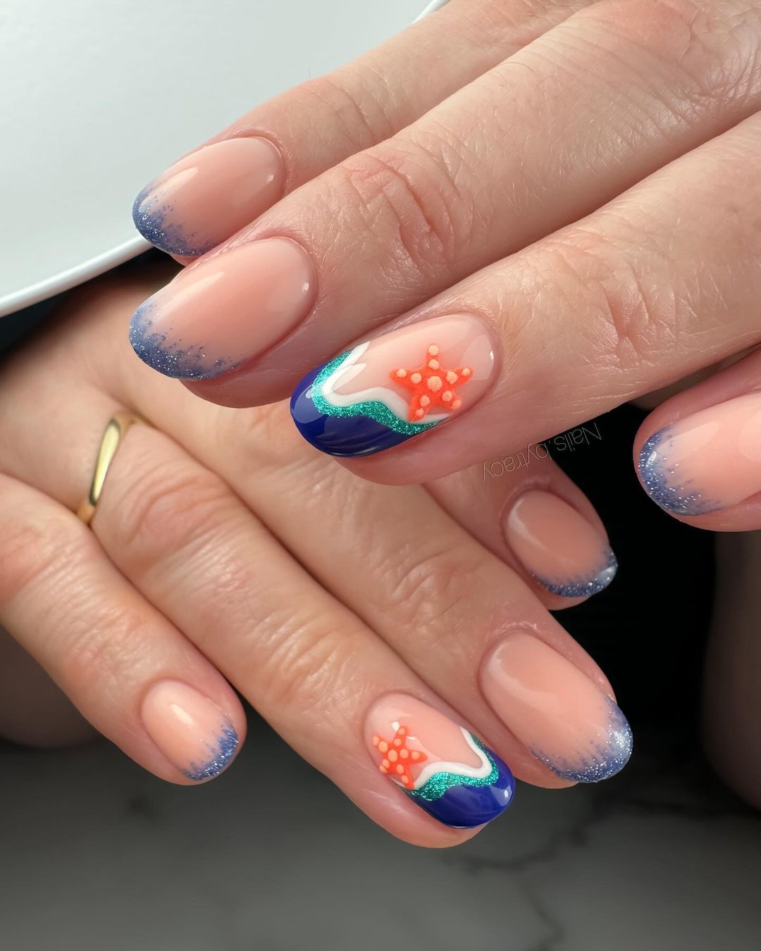 Dive into Style: 29 Ocean Nails Ideas for a Sea-Inspired Manicure