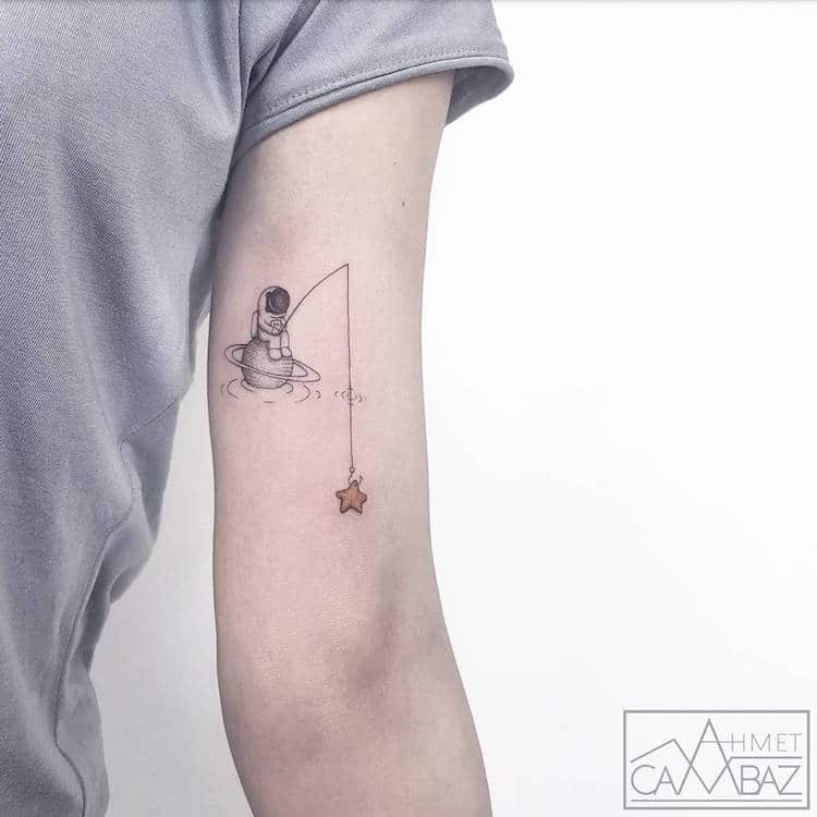 Cute Small Tattoos Simple Tattoos Illustration Ahmet Cambaz