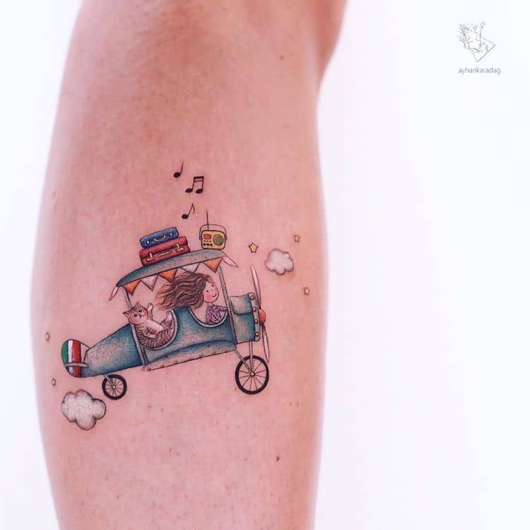 Cute Tattoos by Ayhan Karadag