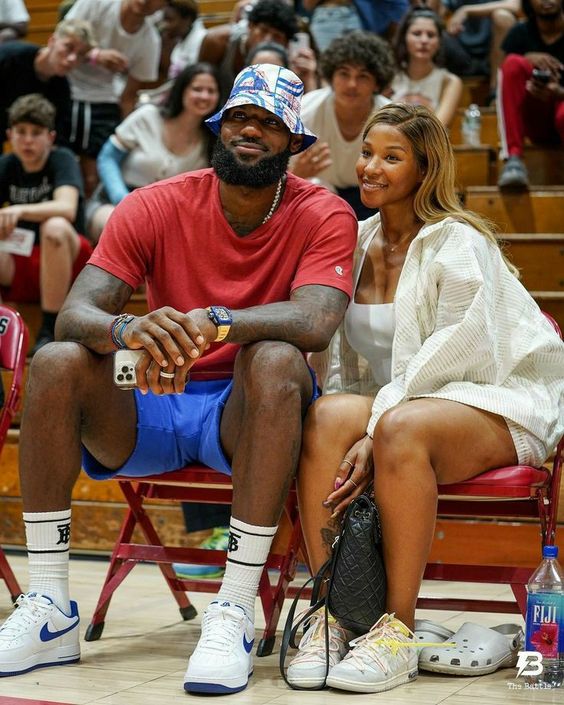 LeBron James and Savannah's love shines through: Cherishing Son Bronny's romantic moments mid-game as USC falls to Washington State