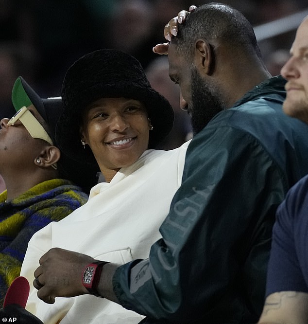 LeBron James and Savannah's love shines through: Cherishing Son Bronny's romantic moments mid-game as USC falls to Washington State