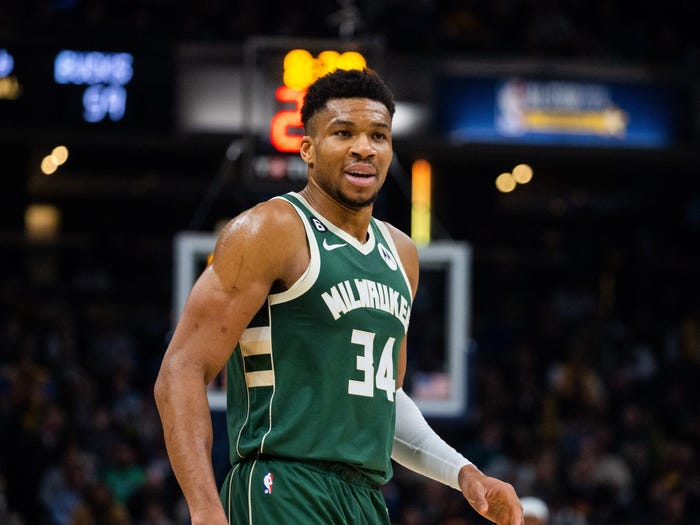 Giannis Antetokounmpo.