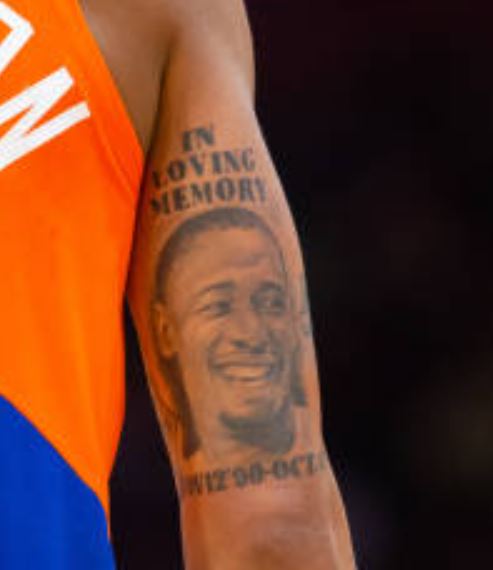 Jordan Clarkson memory tattoo